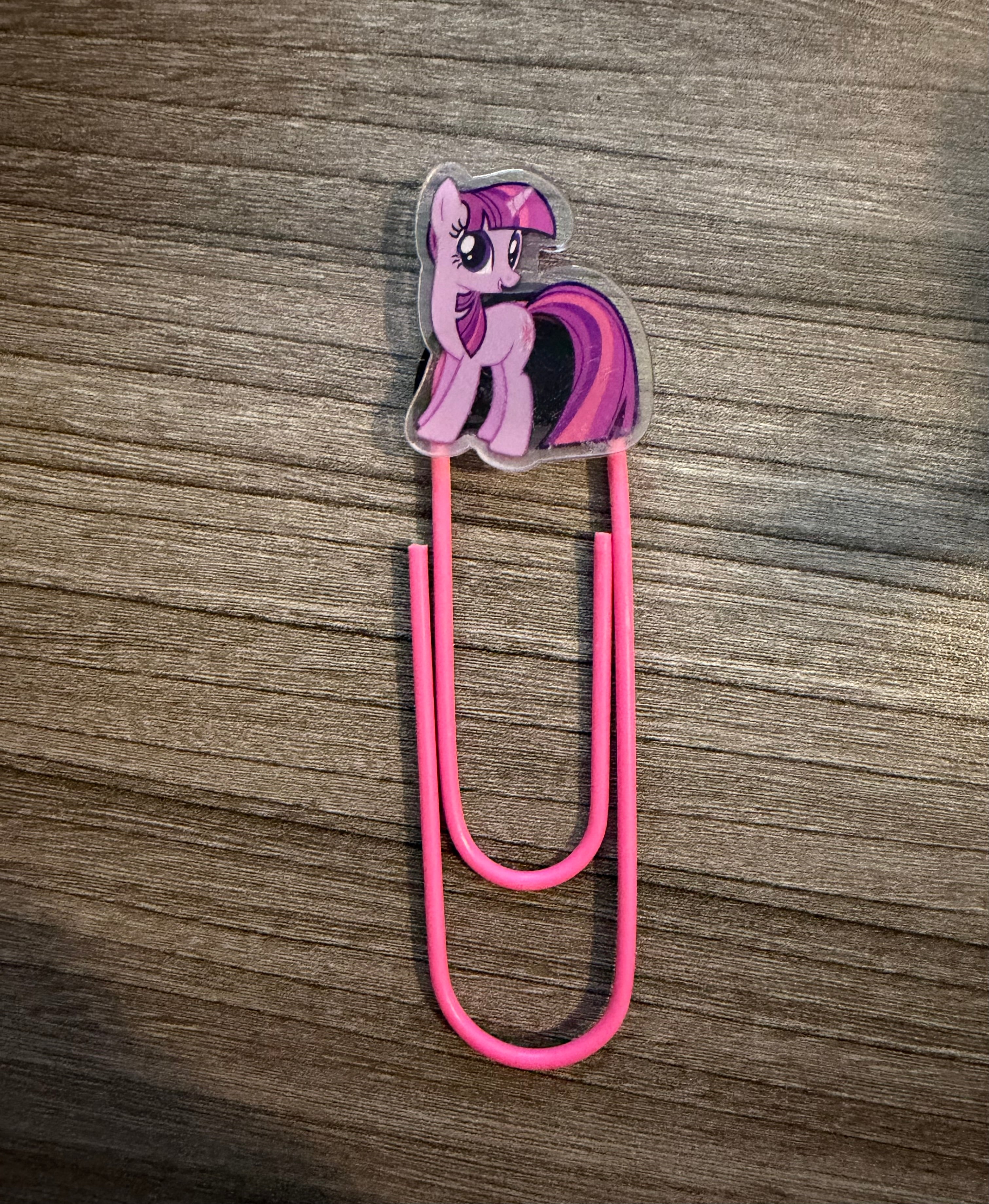 My Little Pony Character Bookmark Paperclip