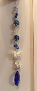 Blue Crystal Suncatcher