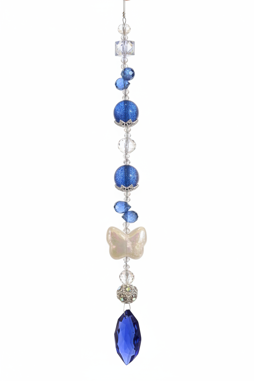 Blue Crystal Suncatcher