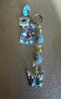 Alice in Wonderland Beaded Keychain
