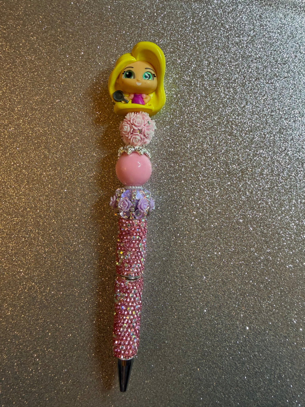 Rapunzel Disney Doorables Sparkle Beaded Pen