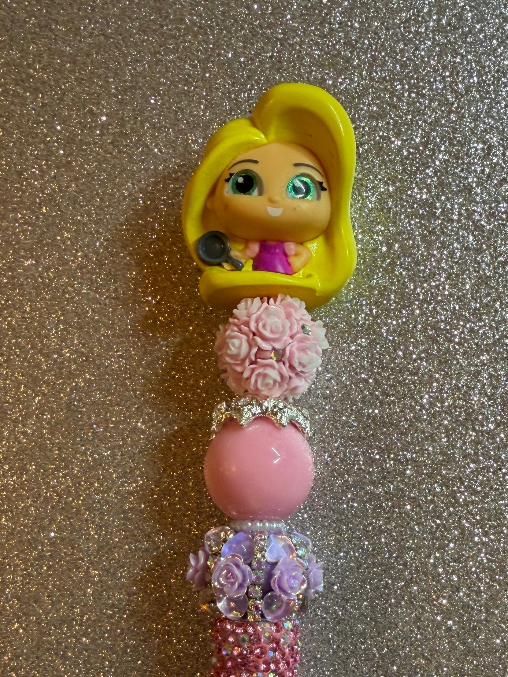 Rapunzel Disney Doorables Sparkle Beaded Pen