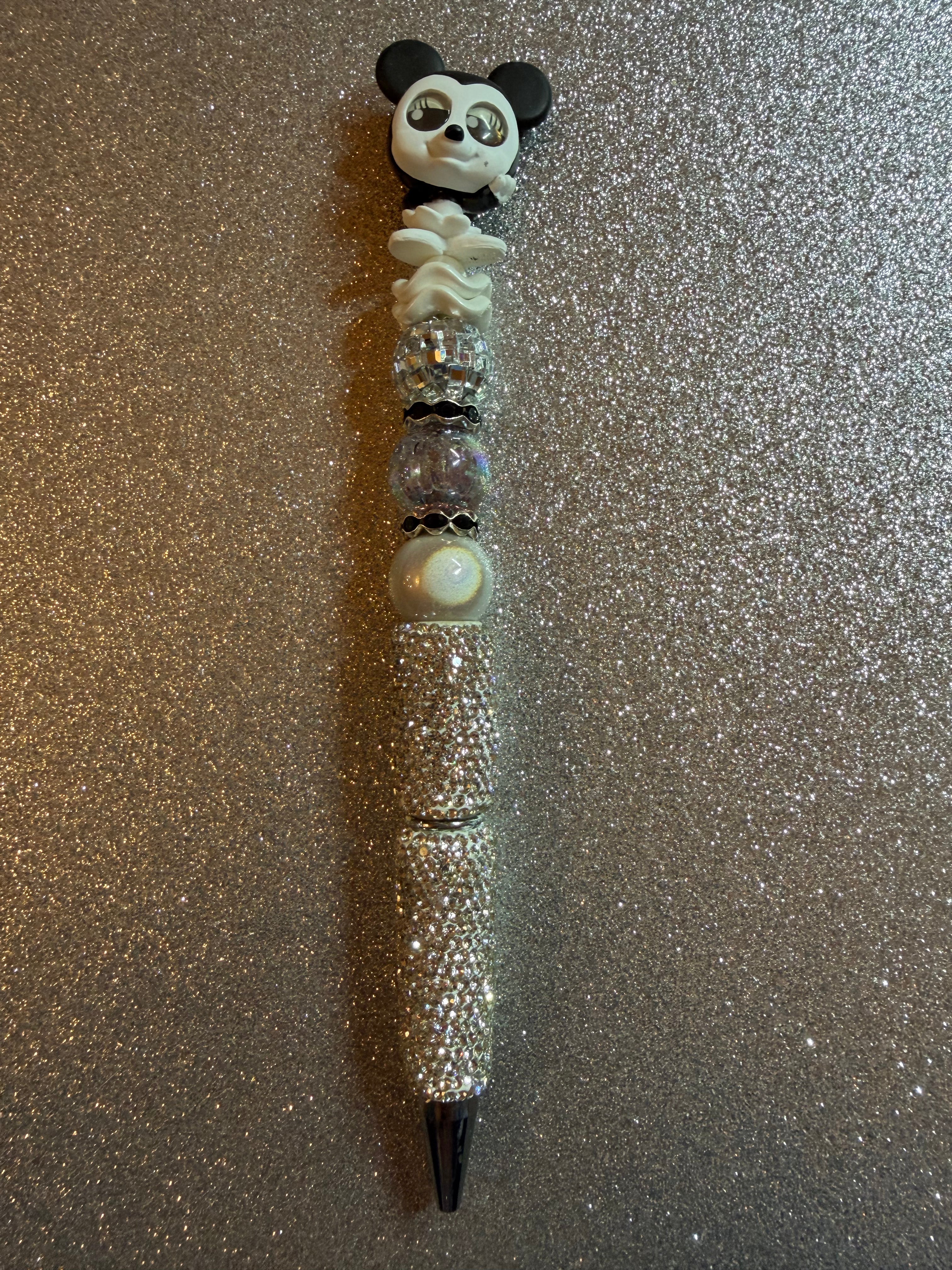 Mickey Mouse Disney Doorables Sparkle Beaded Pen