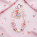 Strawberry Shortcake Keychain Flat Lay